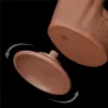 LoveToy SlidingSkin Gode Sliding Skin 23 x 6cm Marron